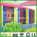 Alibaba factory hot sale powder coated steel palisade fence in pallete